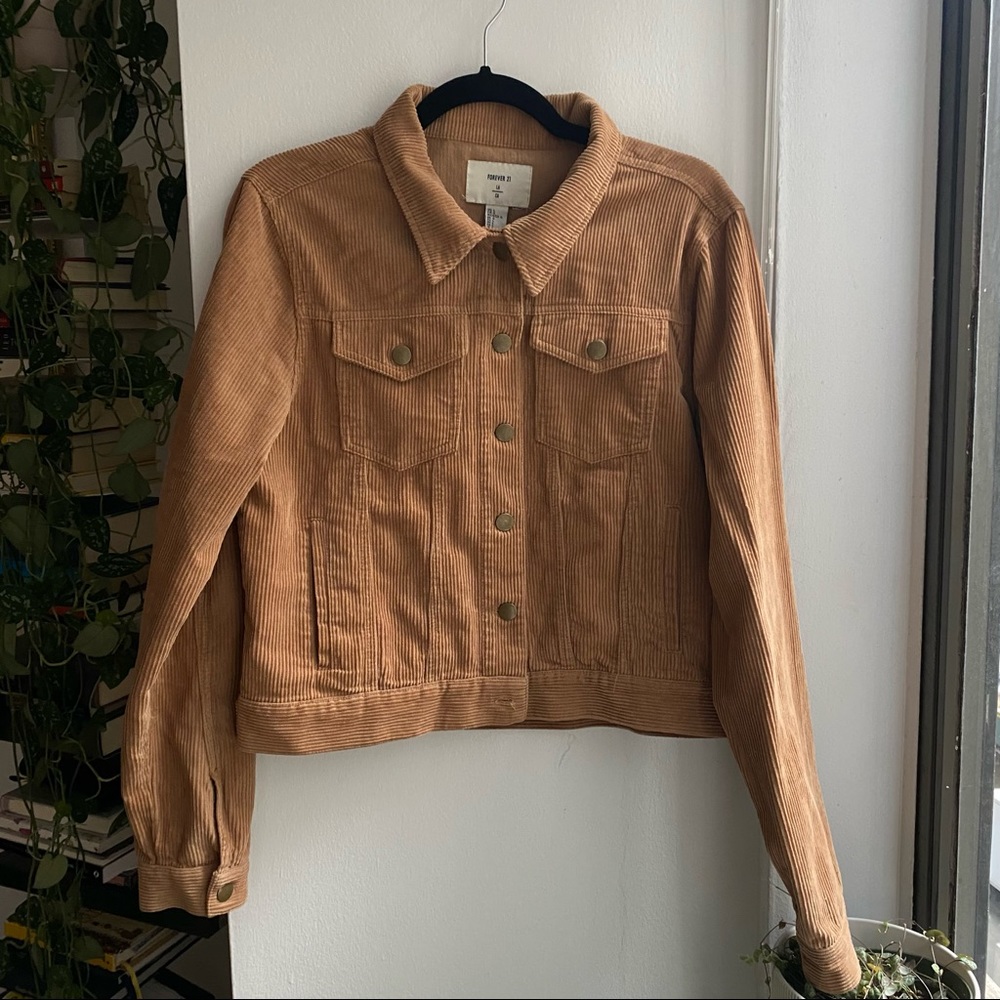 {Forever 21} 🔷 corduroy jacket